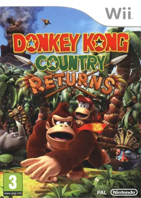 Donkey Kong Country Returns box cover front